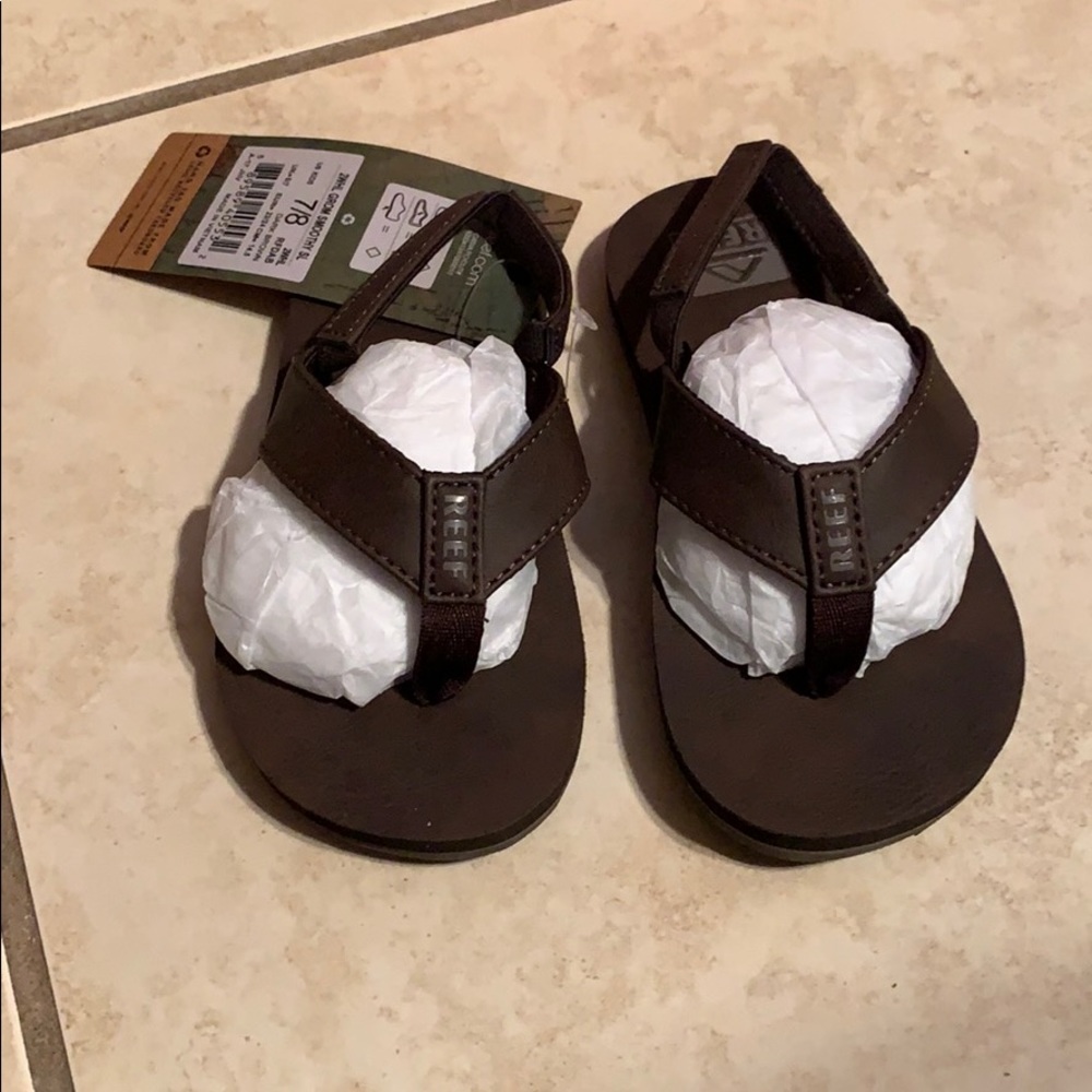 Reef toddler flip flops